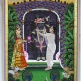 Shreenath Ji Ushnakal Handpainting