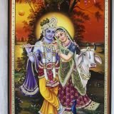 Radha Krishna Handpainting