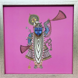 Shreenath Ji Sharad Handpainting