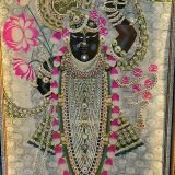 Shreenath Ji Rajbhog Jamdani Pichwai Handpainting