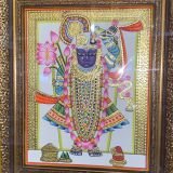 Shreenath Ji Sharad Rajbhog Swaroop Handpainting