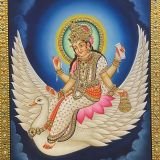 Bramhani Mata Ji Handpainting