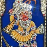 Sarangpur Hanuman Ji Handpainting
