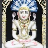 Parshwanath Ji 3D Embossed Handpainting
