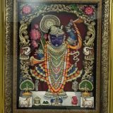 Shreenath Ji Rajbhog 007 3D Embosed Handpainting
