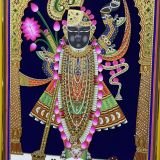 Shreenath Ji Rajbhog Plain Handpainting