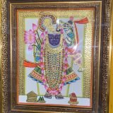 Shreenath Ji Rajbhoj Plain Handpainting